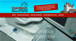 Desktop Screenshot of copyquick-thun.ch